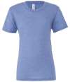 CV3413 3413 Canvas Unisex Tri-Blend T-Shirt Blue Tri-Blend colour image